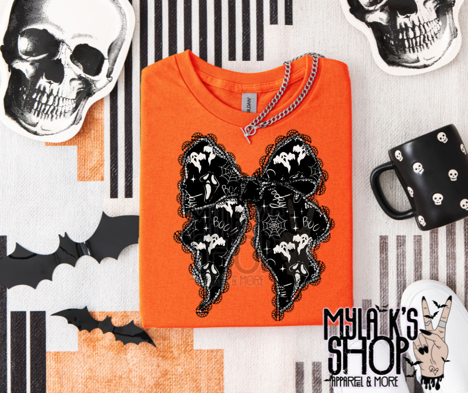 Spooky Lace Bow