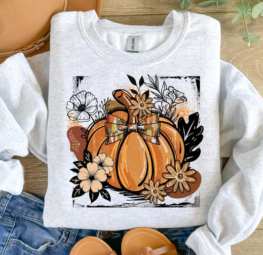 Floral Pumpkin