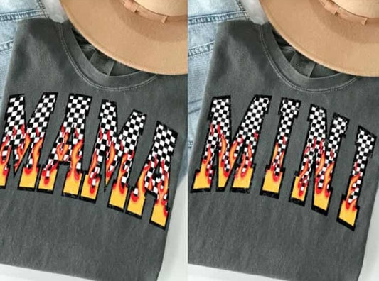 Fire Checkered Mini